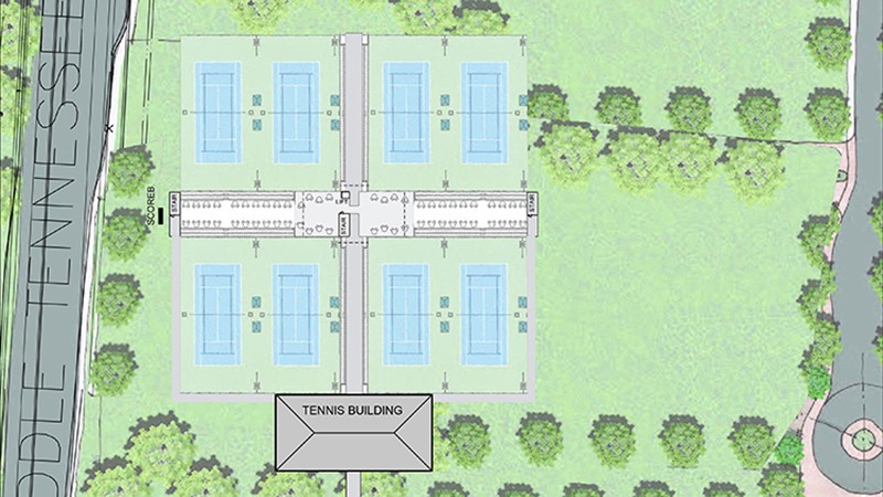 Mtsu Calendar 2023 Mtsu Announces Plans To Build $4.8M On-Campus Tennis Facility -  Murfreesboro Voice