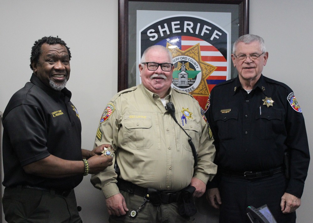 Little Promoted to Captain at Rutherford County Adult Detention Center